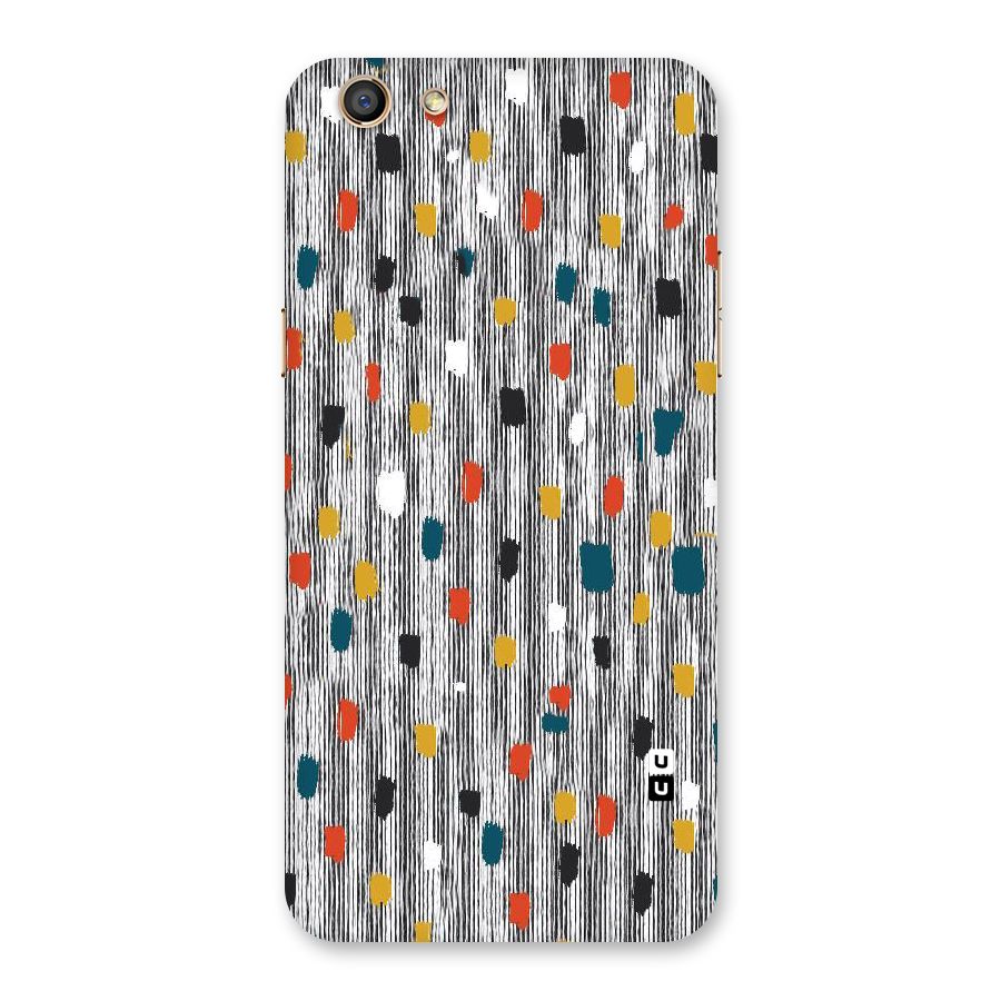 Single Paint Pattern Back Case for Oppo F3
