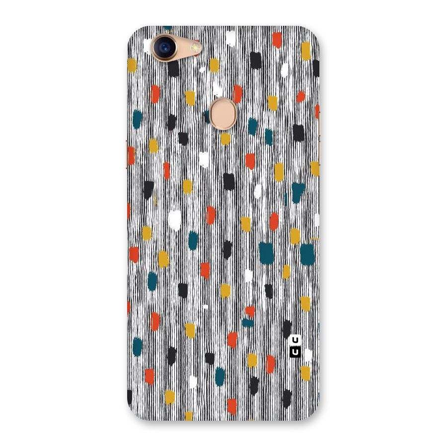 Single Paint Pattern Back Case for Oppo F5