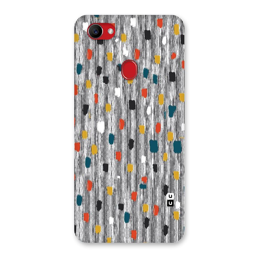 Single Paint Pattern Back Case for Oppo F7