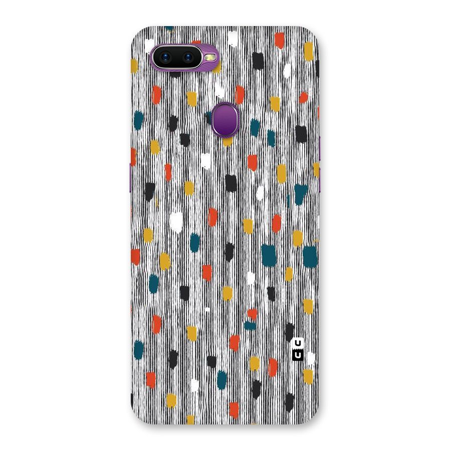 Single Paint Pattern Back Case for Oppo F9