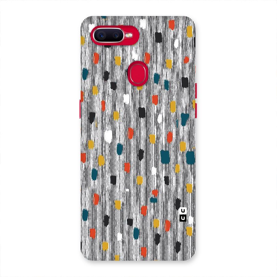 Single Paint Pattern Back Case for Oppo F9 Pro
