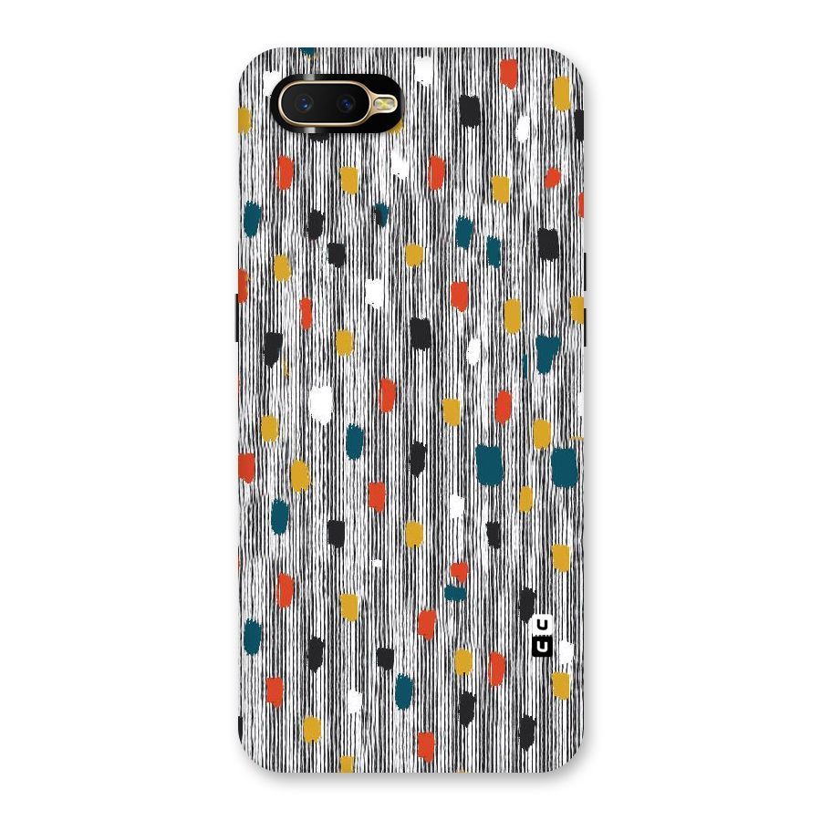Single Paint Pattern Back Case for Oppo K1