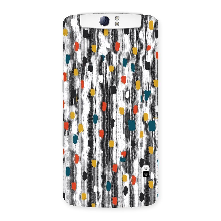 Single Paint Pattern Back Case for Oppo N1