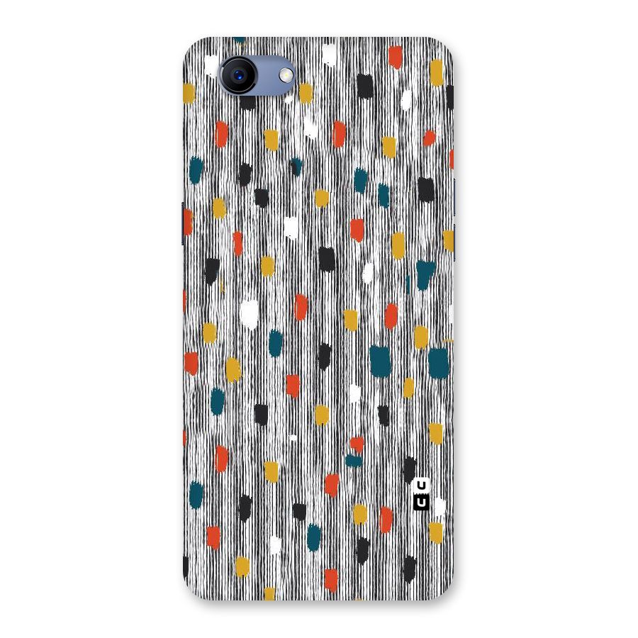 Single Paint Pattern Back Case for Oppo Realme 1