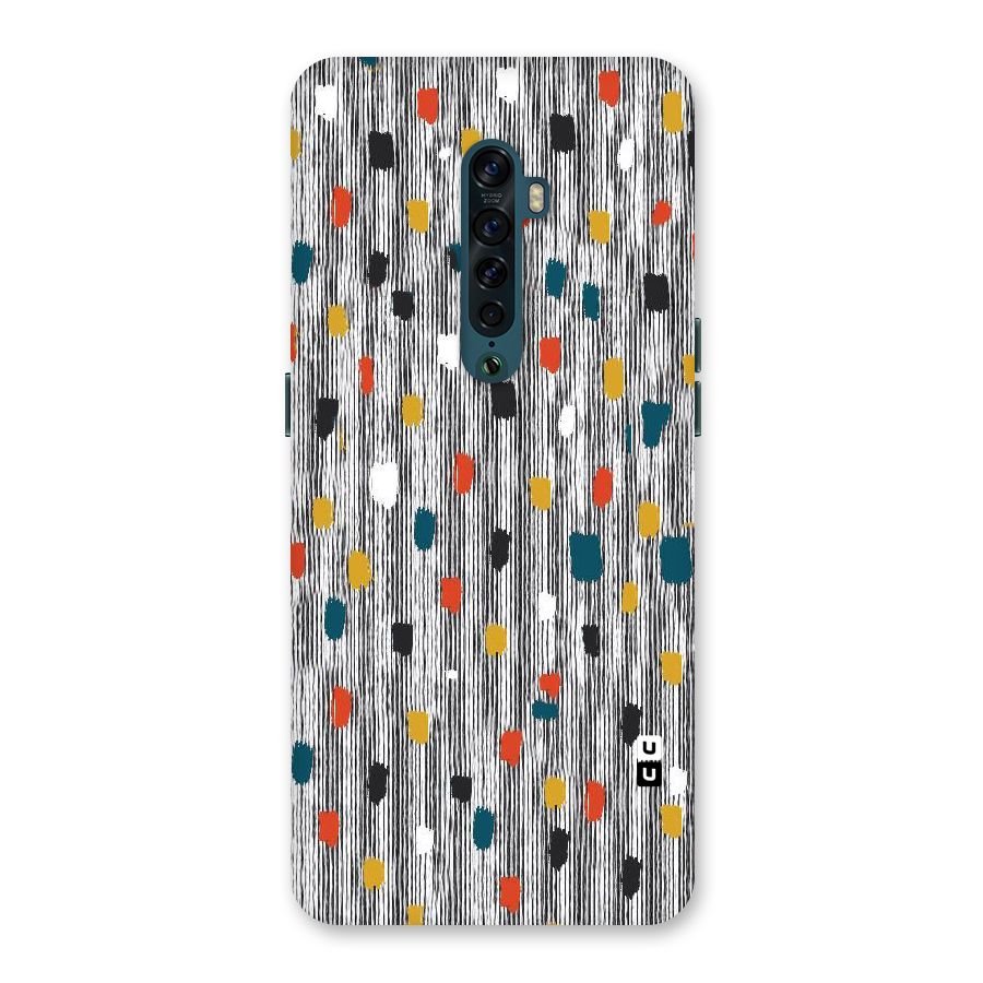Single Paint Pattern Back Case for Oppo Reno2