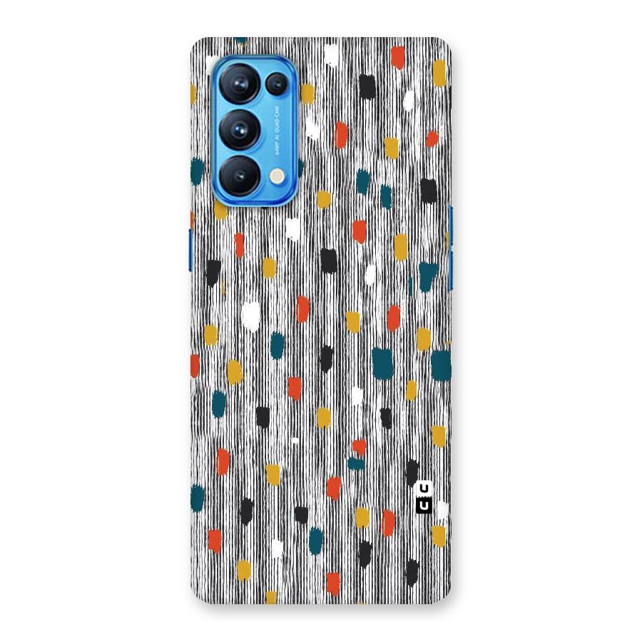 Single Paint Pattern Back Case for Oppo Reno5 Pro 5G