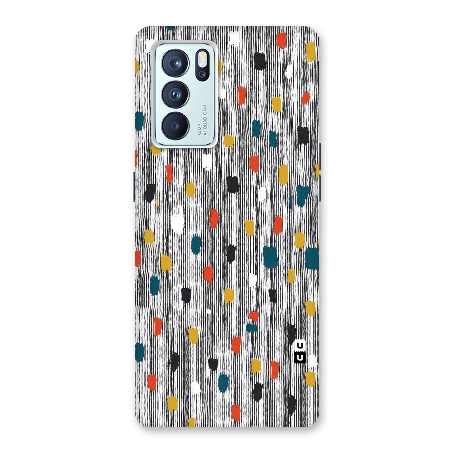 Single Paint Pattern Back Case for Oppo Reno6 Pro 5G