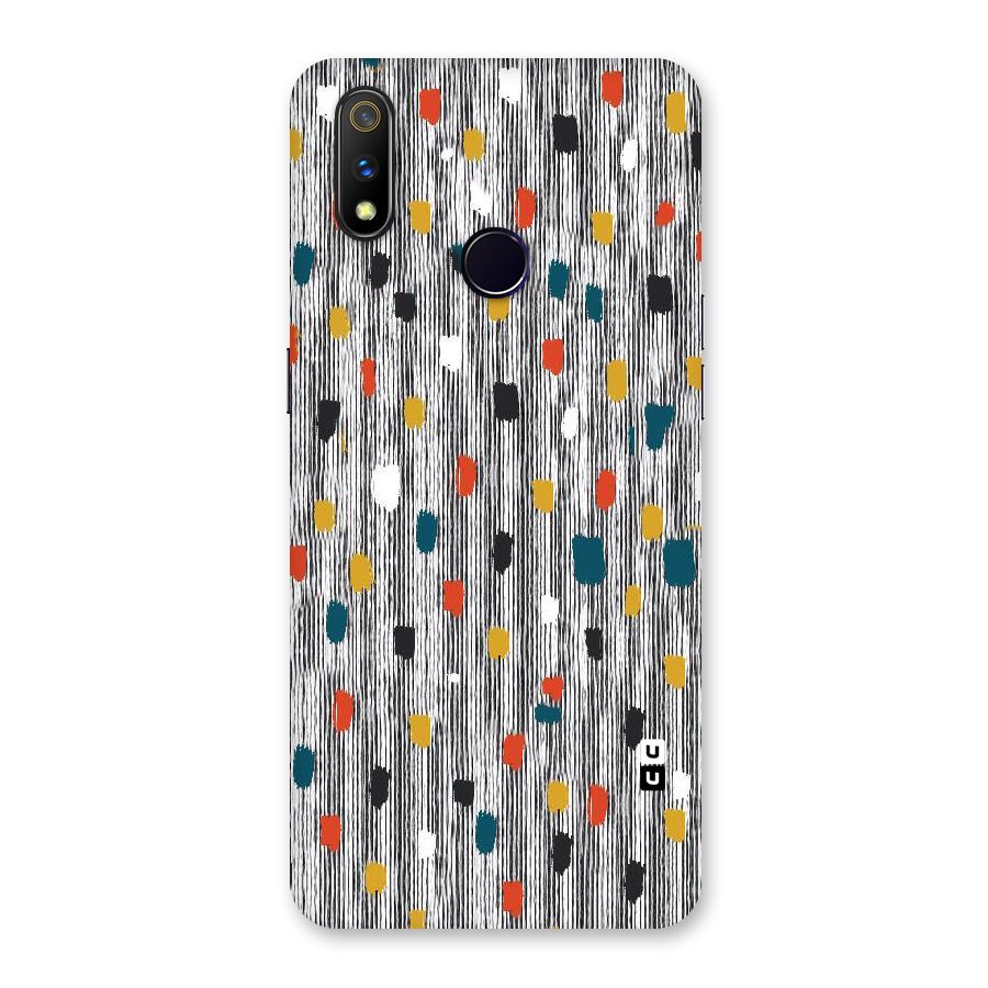 Single Paint Pattern Back Case for Realme 3 Pro