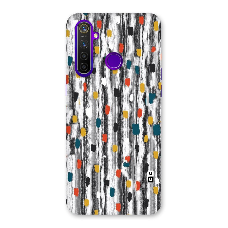 Single Paint Pattern Back Case for Realme 5 Pro