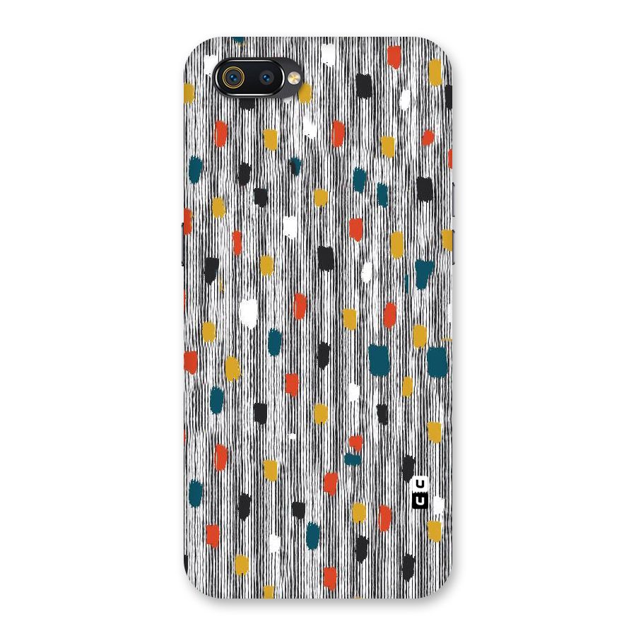 Single Paint Pattern Back Case for Realme C2