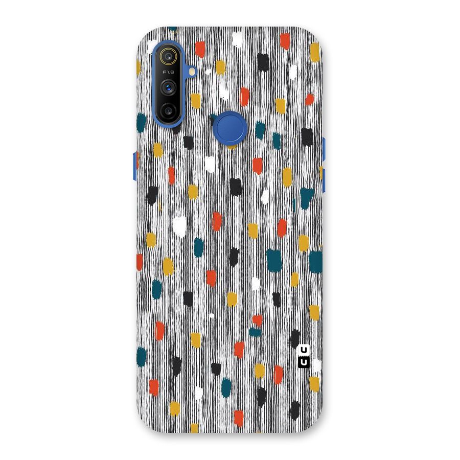Single Paint Pattern Back Case for Realme Narzo 10A