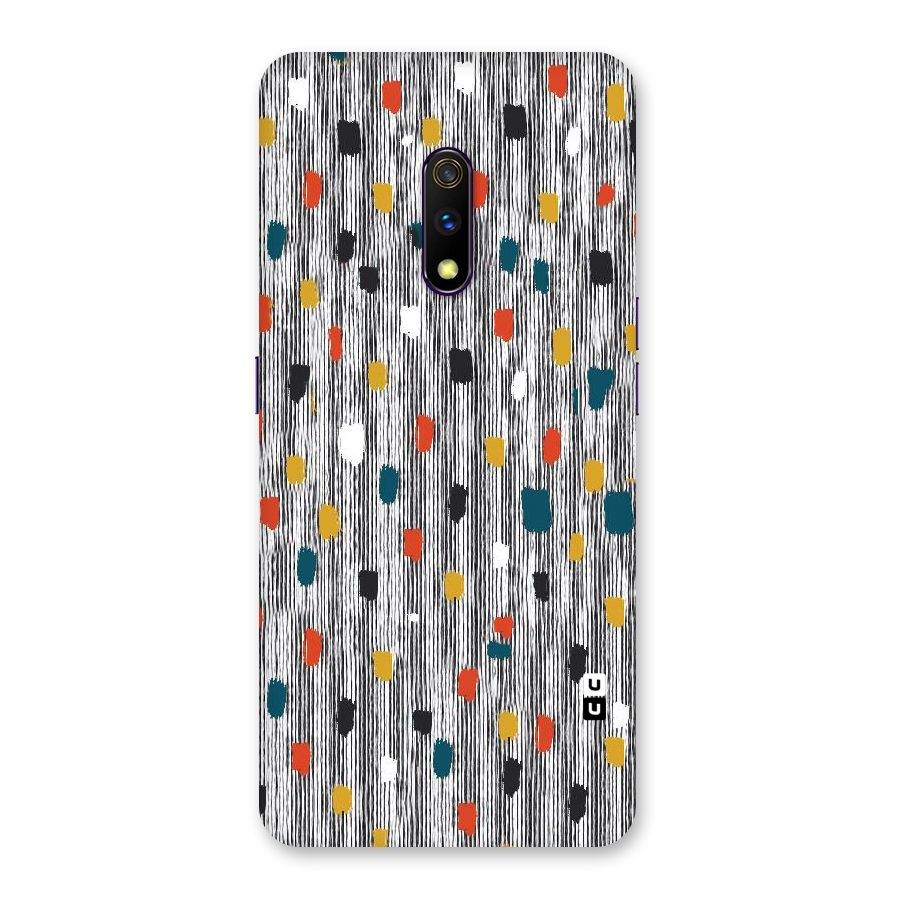 Single Paint Pattern Back Case for Realme X