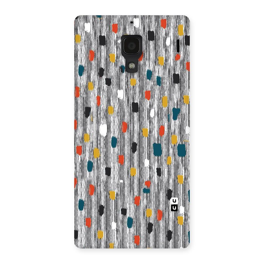 Single Paint Pattern Back Case for Redmi 1S