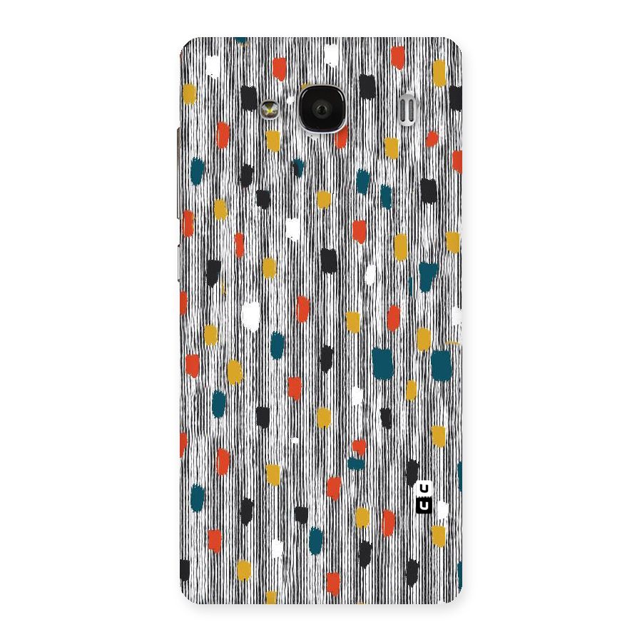 Single Paint Pattern Back Case for Redmi 2 Prime