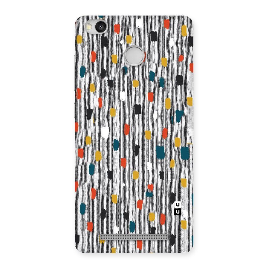 Single Paint Pattern Back Case for Redmi 3S Prime