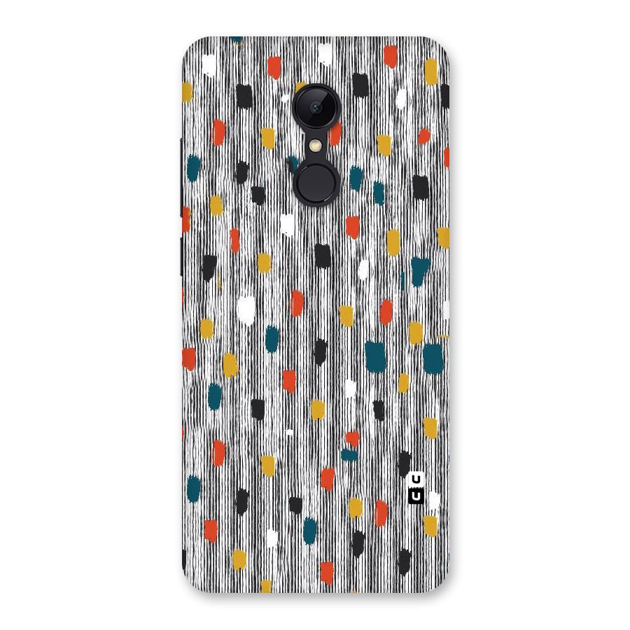 Single Paint Pattern Back Case for Redmi 5