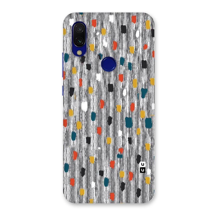 Single Paint Pattern Back Case for Redmi 7