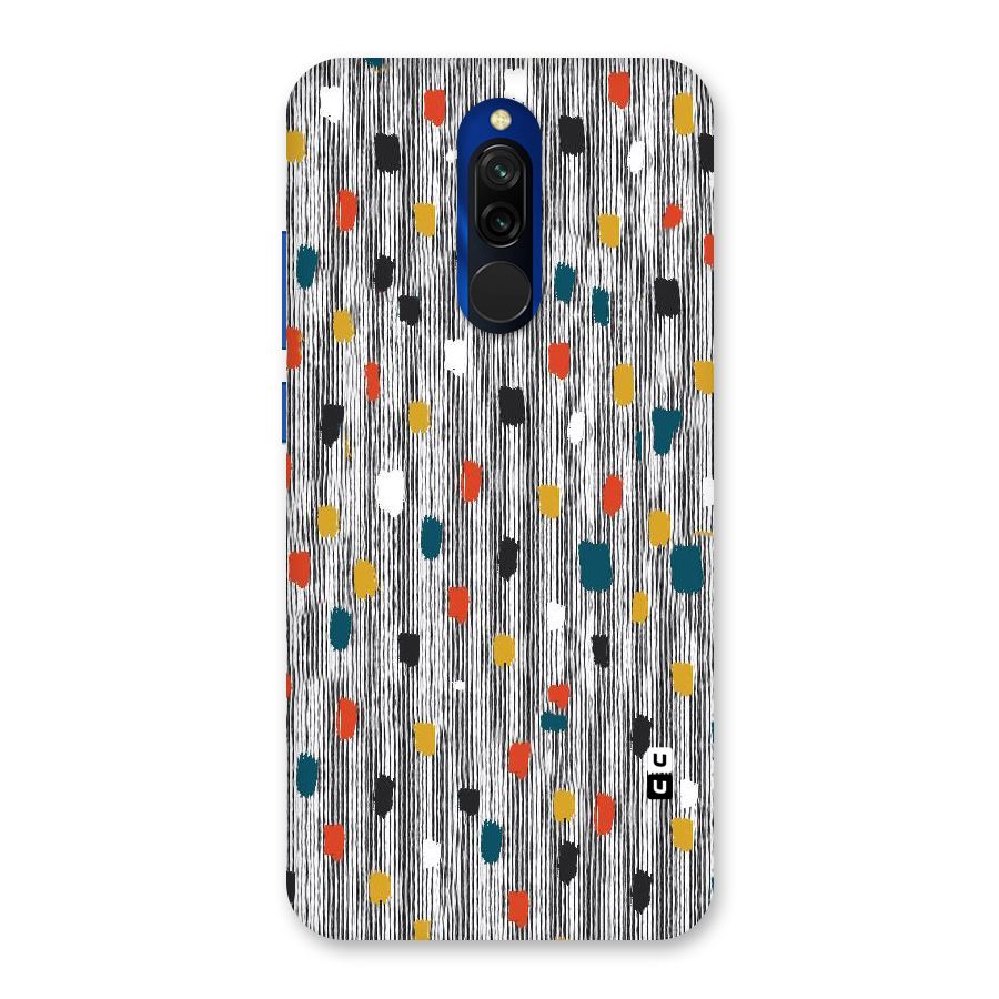 Single Paint Pattern Back Case for Redmi 8