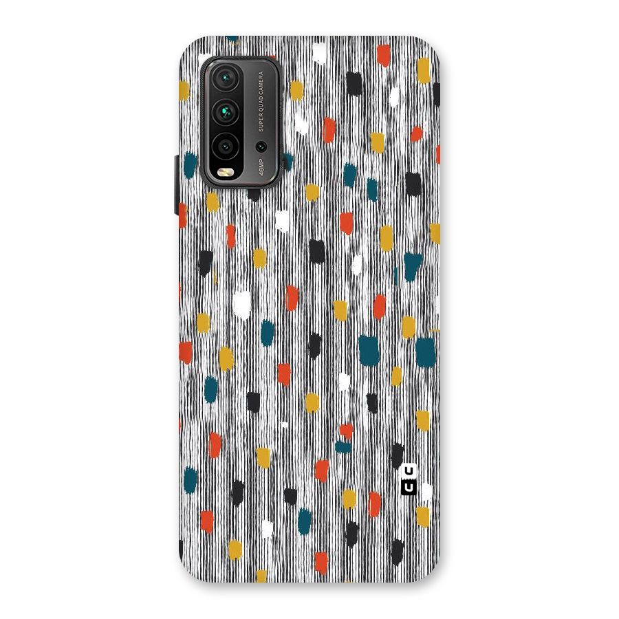 Single Paint Pattern Back Case for Redmi 9 Power