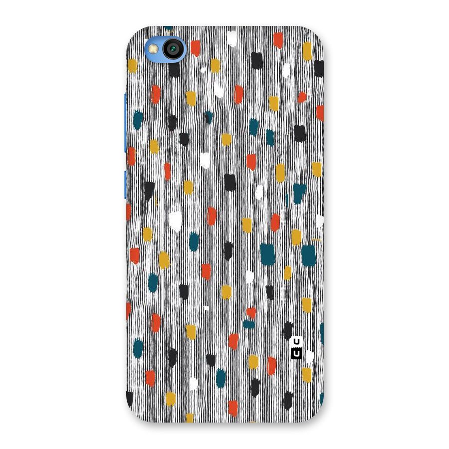 Single Paint Pattern Back Case for Redmi Go