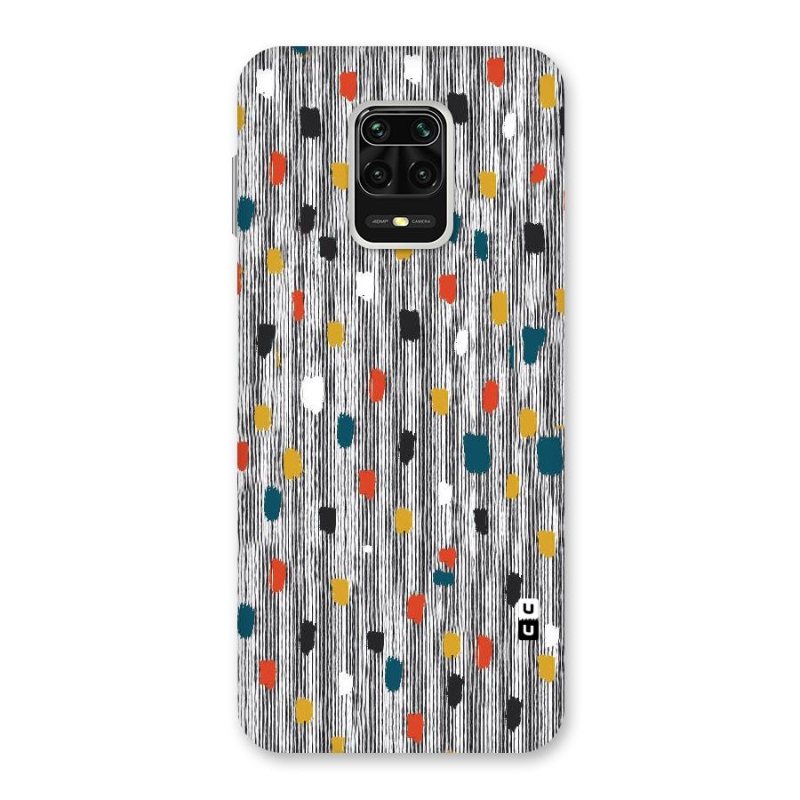 Single Paint Pattern Back Case for Redmi Note 9 Pro
