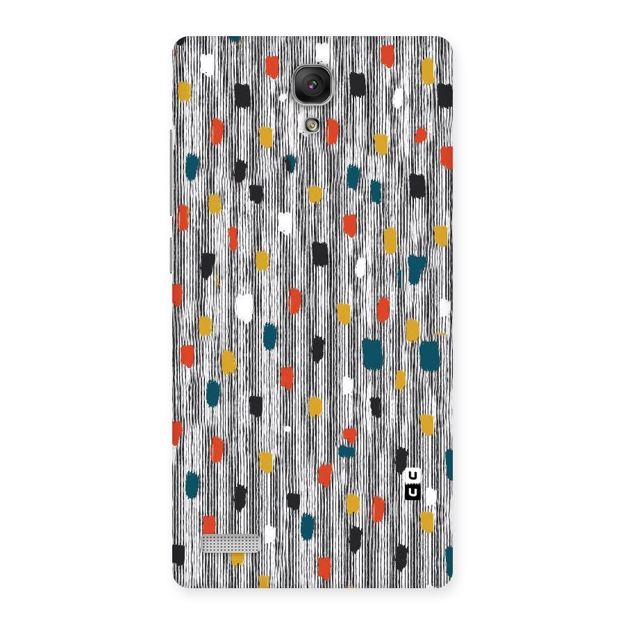 Single Paint Pattern Back Case for Redmi Note Prime