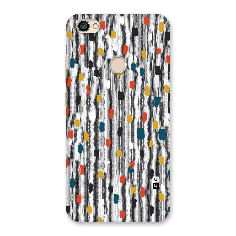 Single Paint Pattern Back Case for Redmi Y1 2017