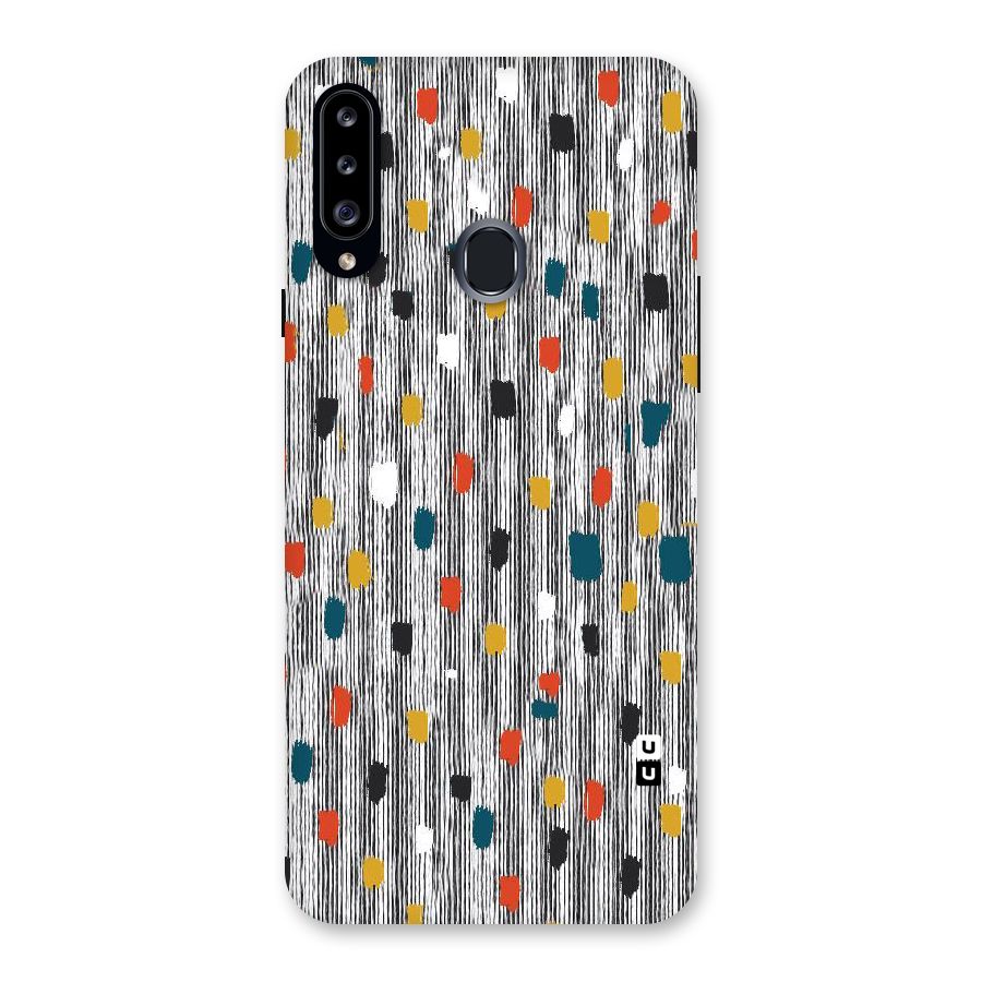 Single Paint Pattern Back Case for Samsung Galaxy A20s