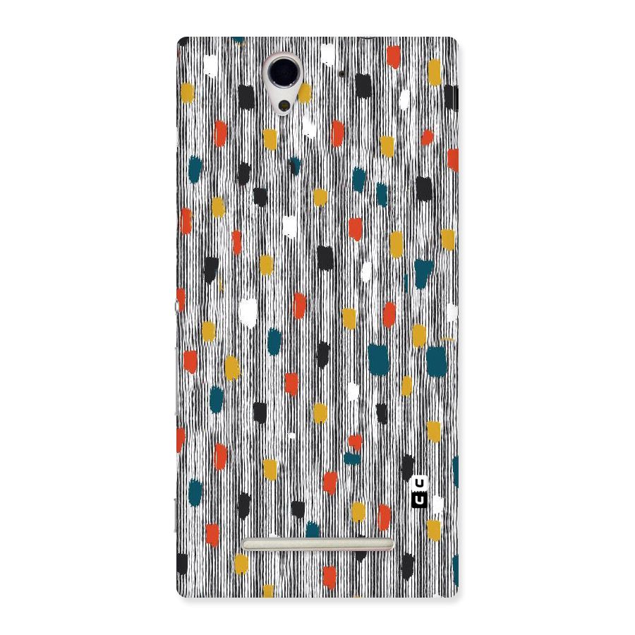 Single Paint Pattern Back Case for Sony Xperia C3