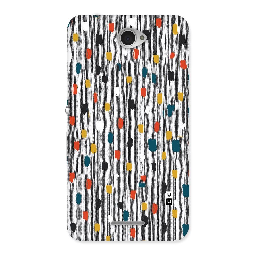 Single Paint Pattern Back Case for Sony Xperia E4