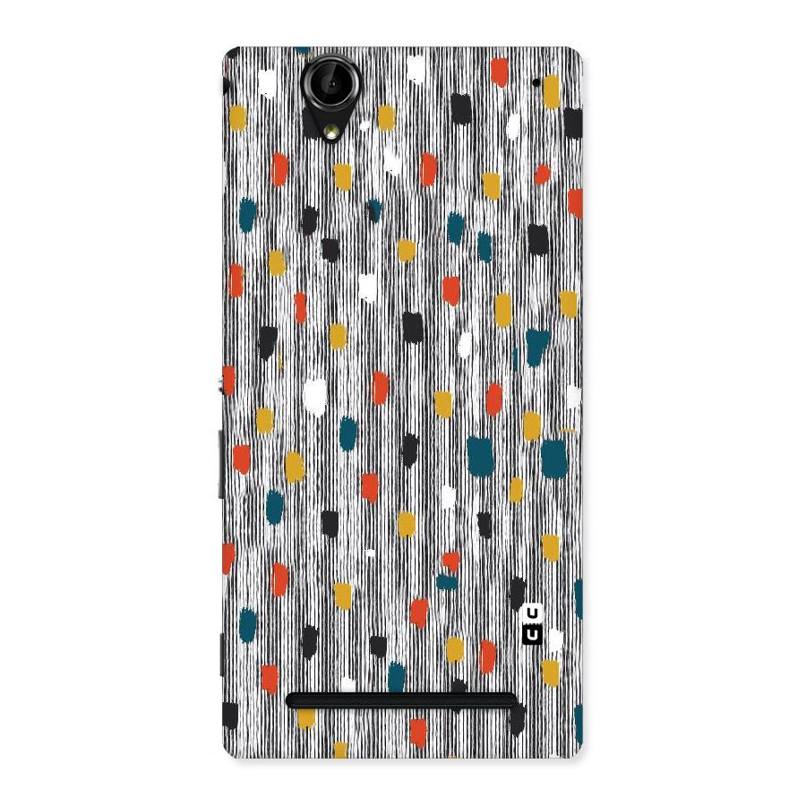 Single Paint Pattern Back Case for Sony Xperia T2