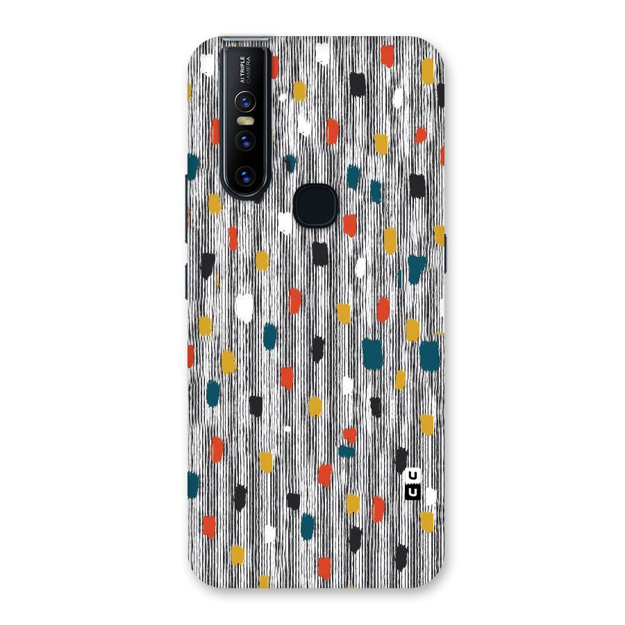 Single Paint Pattern Back Case for Vivo V15