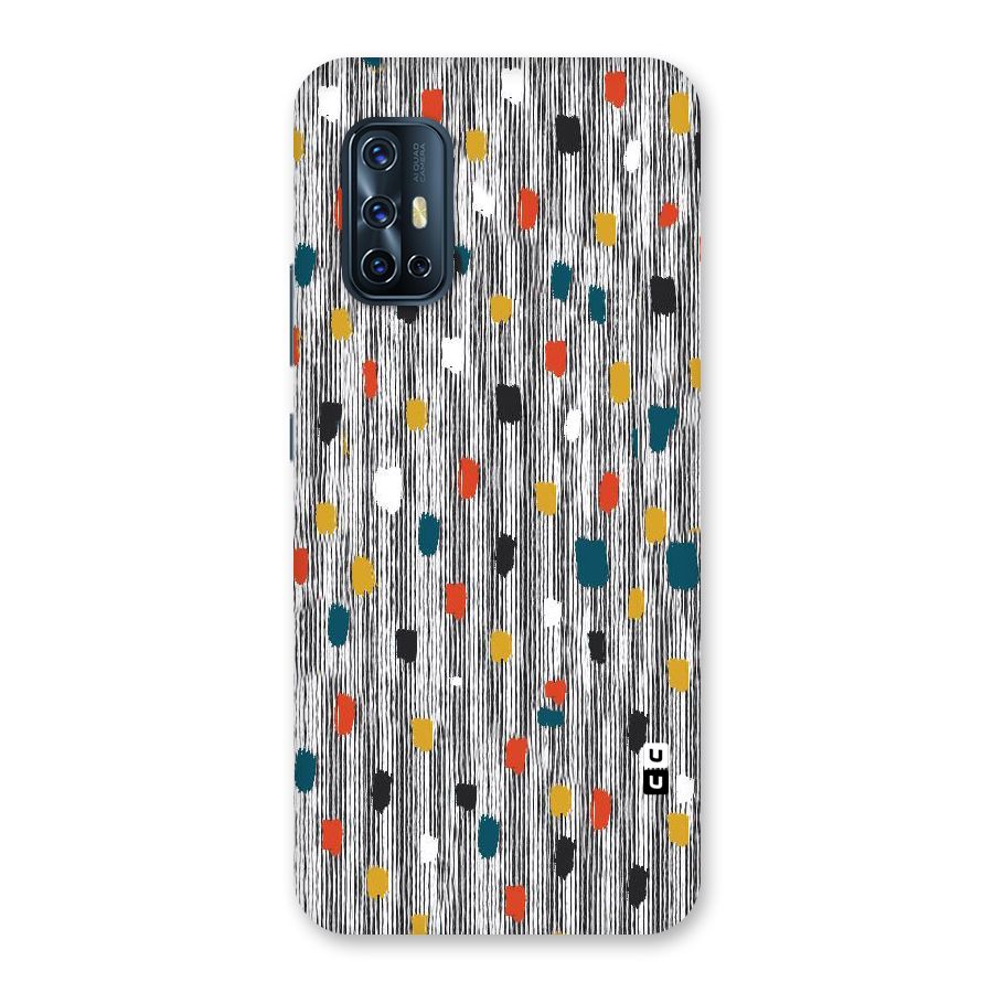 Single Paint Pattern Back Case for Vivo V17