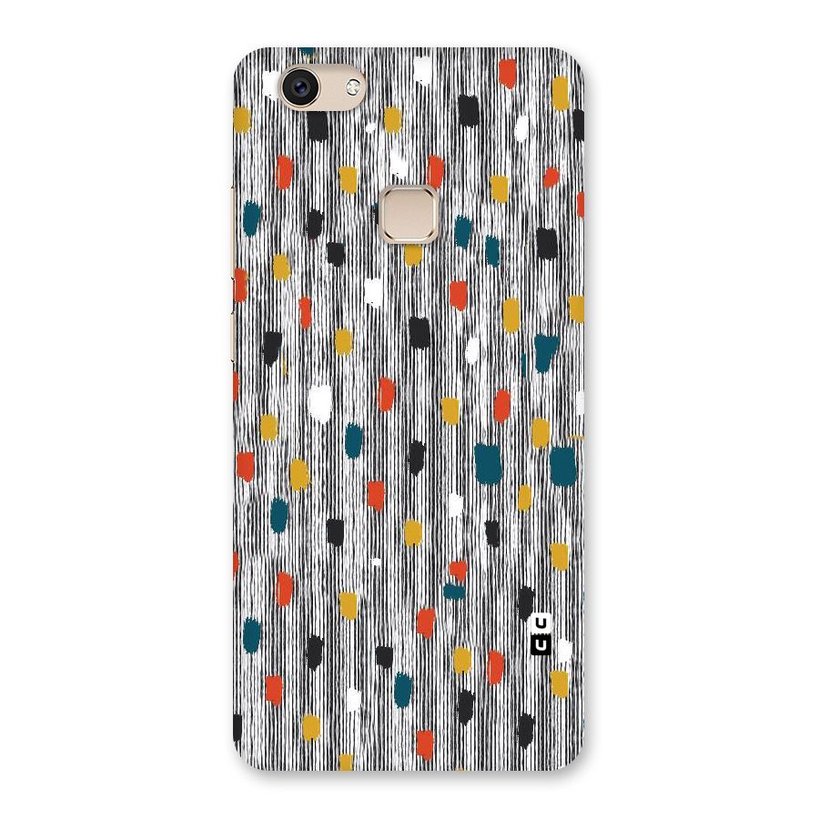 Single Paint Pattern Back Case for Vivo V7