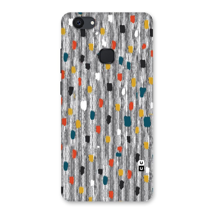 Single Paint Pattern Back Case for Vivo V7 Plus