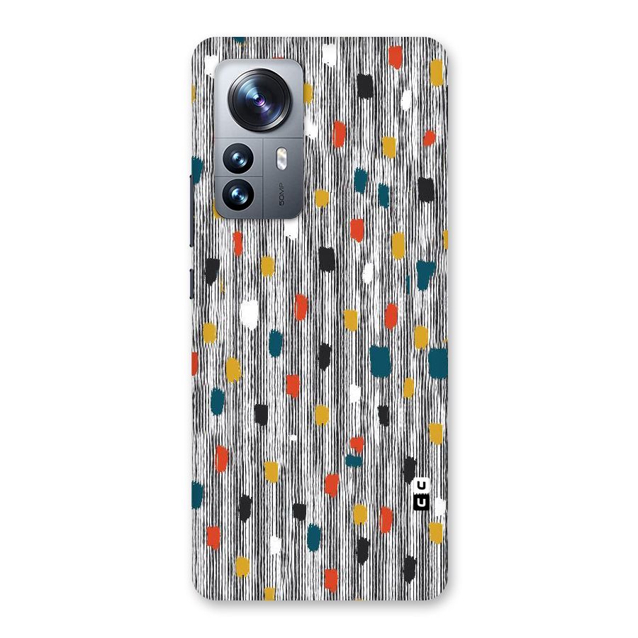 Single Paint Pattern Back Case for Xiaomi 12 Pro
