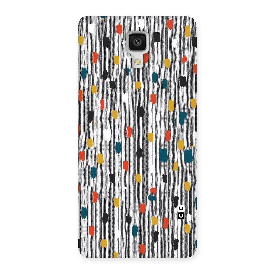 Single Paint Pattern Back Case for Xiaomi Mi 4