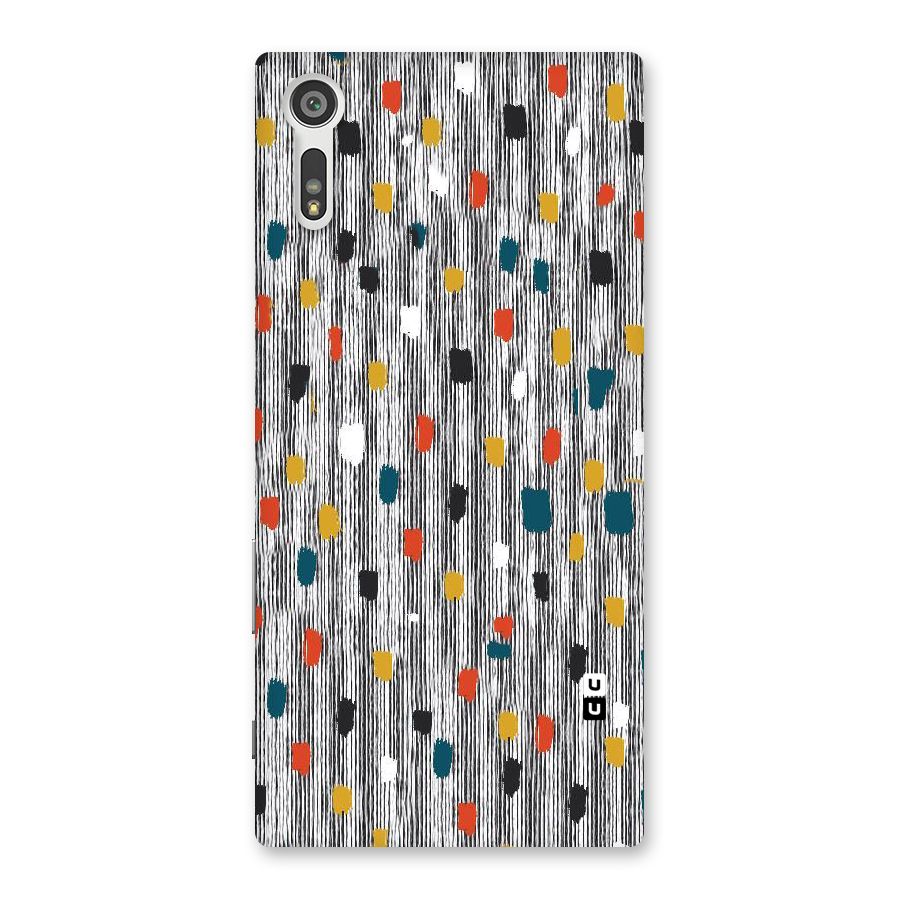 Single Paint Pattern Back Case for Xperia XZ