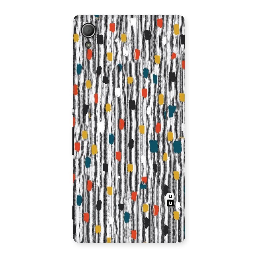 Single Paint Pattern Back Case for Xperia Z4