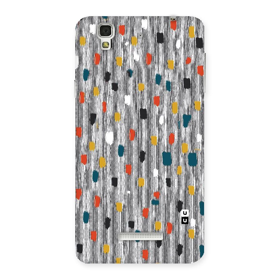 Single Paint Pattern Back Case for YU Yureka Plus