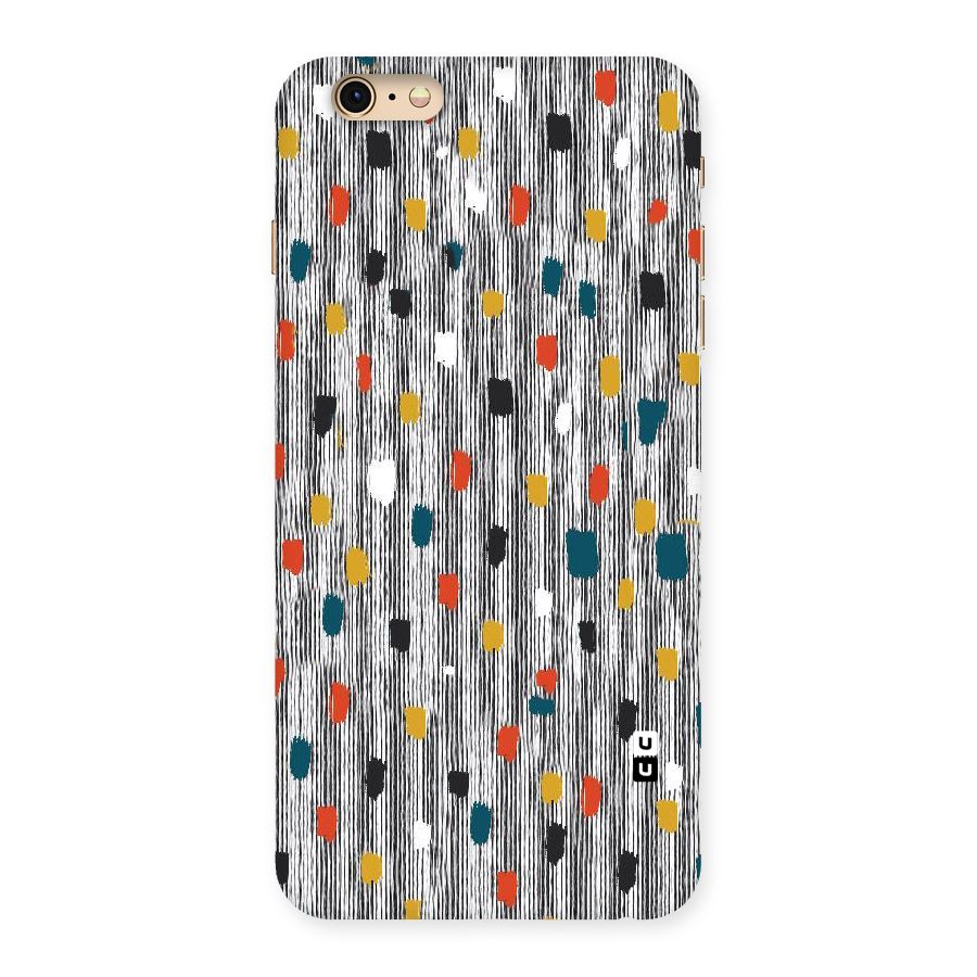 Single Paint Pattern Back Case for iPhone 6 Plus 6S Plus