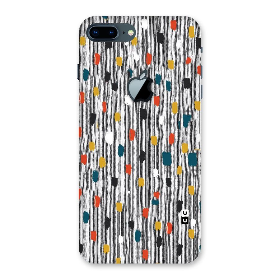 Single Paint Pattern Back Case for iPhone 7 Plus Apple Cut
