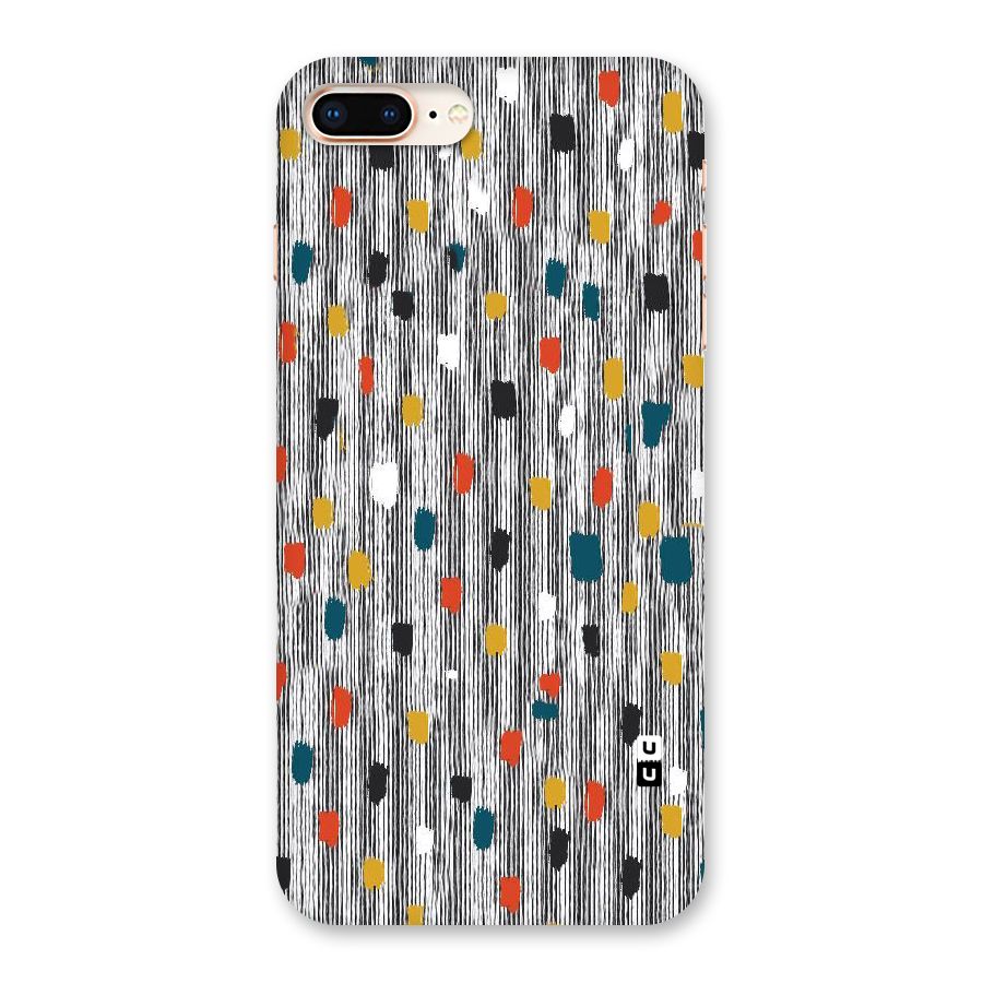 Single Paint Pattern Back Case for iPhone 8 Plus