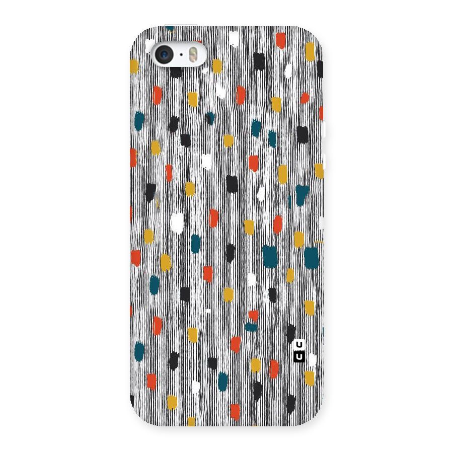 Single Paint Pattern Back Case for iPhone SE