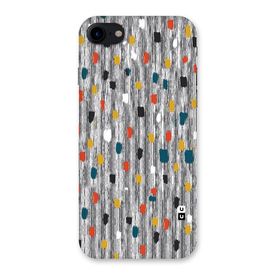 Single Paint Pattern Back Case for iPhone SE 2020