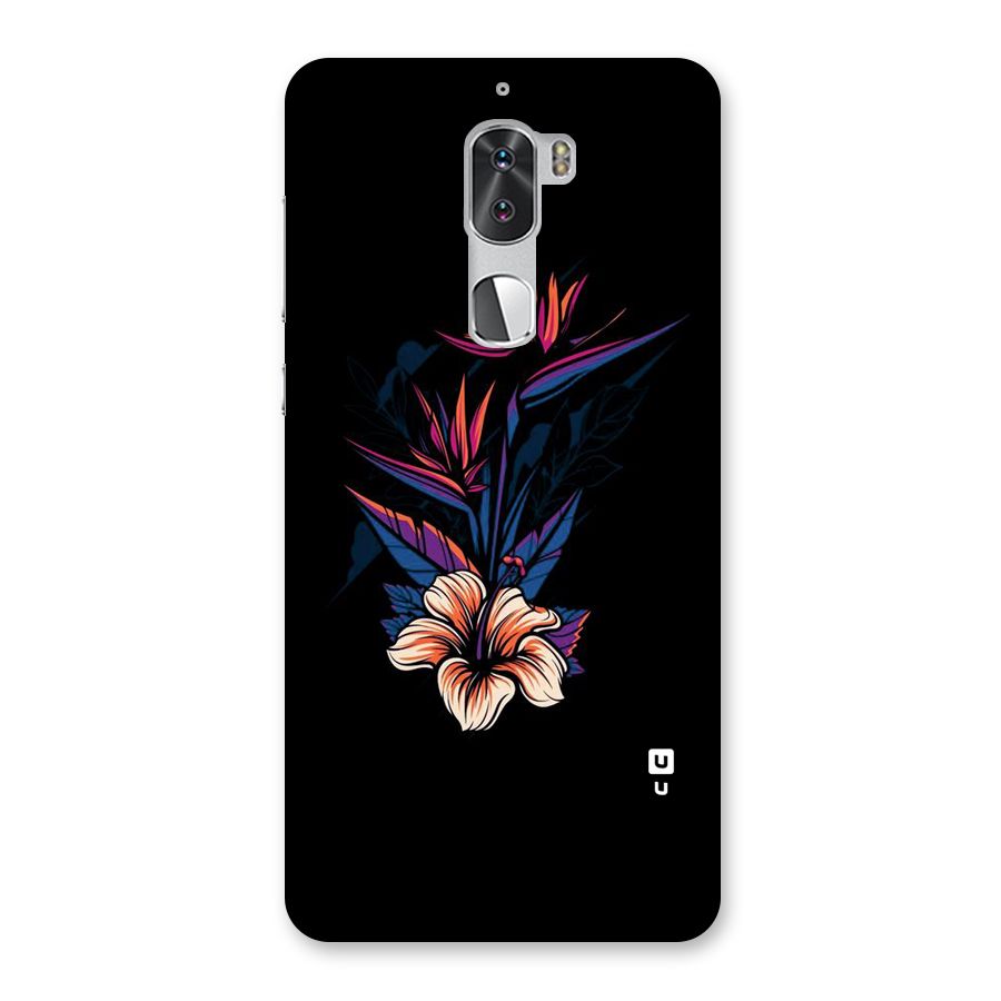 Single Painted Flower Back Case for Coolpad Cool 1