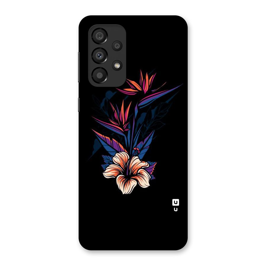 Single Painted Flower Back Case for Galaxy A33 5G