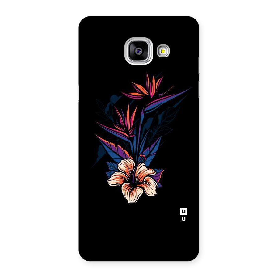Single Painted Flower Back Case for Galaxy A5 2016