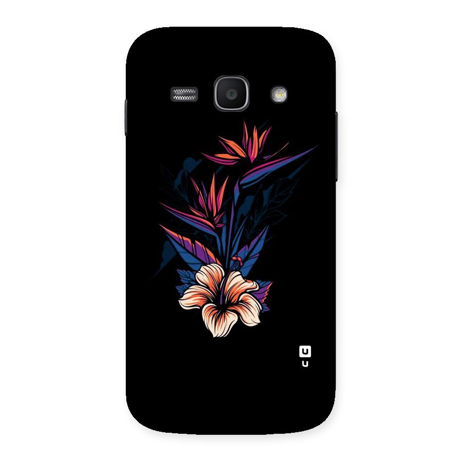 Single Painted Flower Back Case for Galaxy Ace 3