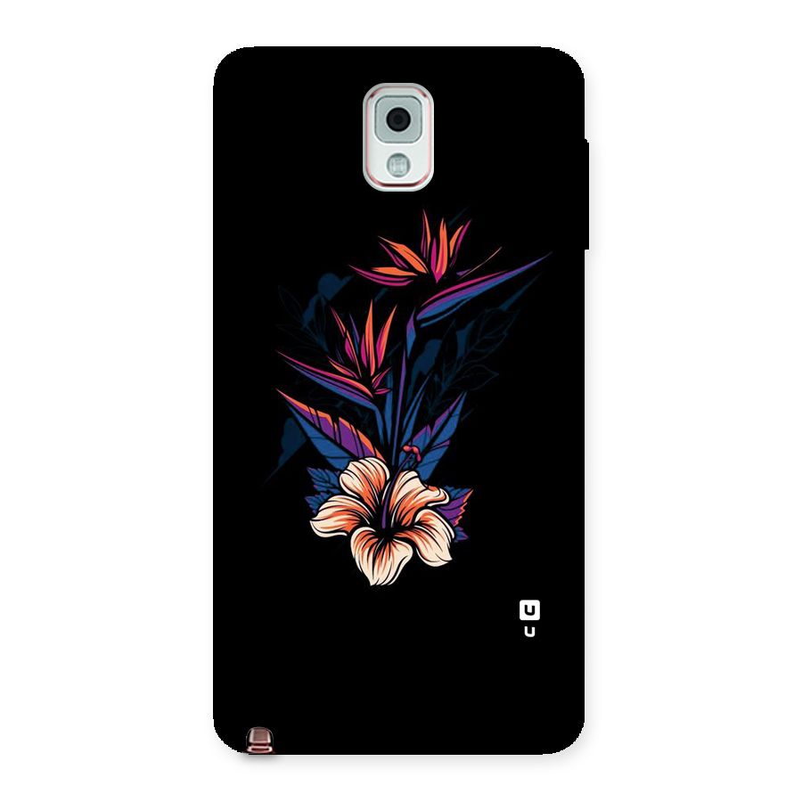 Single Painted Flower Back Case for Galaxy Note 3